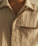 Solitude Long Sleeve Camp Collar Shirt