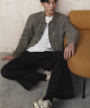 Stereo Jacquard Work Jacket