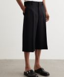 Rany Heavy Wool Twill Shorts
