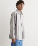 Tropical Wool Long Sleeve Shirt