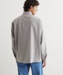 Tropical Wool Long Sleeve Shirt