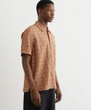 Empire Short Sleeve Camp Collar Shirt