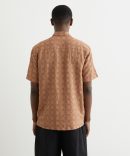 Empire Short Sleeve Camp Collar Shirt