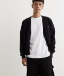 Bold Fox Head Patch Regular Cardigan