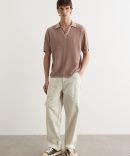 Hamlin Short Sleeve Johnny Collar Polo