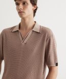 Hamlin Short Sleeve Johnny Collar Polo