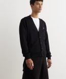 Bold Fox Head Patch Regular Cardigan