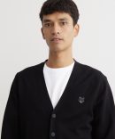 Bold Fox Head Patch Regular Cardigan