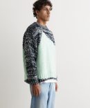 Intarsia Crewneck Sweater