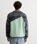 Intarsia Crewneck Sweater