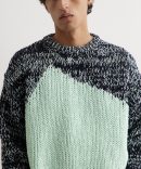 Intarsia Crewneck Sweater