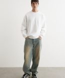 Tape Sleeve Crewneck Sweatshirt