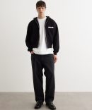 Le Hoodie Zip Gros Grain