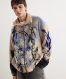 Ovinta Jacquard Teddy Jacket