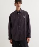 Setar Long Sleeve Poplin Stripe Shirt