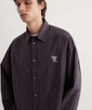 Setar Long Sleeve Poplin Stripe Shirt