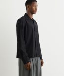 Soulsonic Long Sleeve Camp Collar Shirt