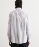 Multi Stripe Patchwork Shirt