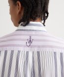 Multi Stripe Patchwork Shirt