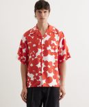 Silk Twill Printed Shirt