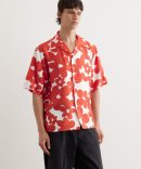 Silk Twill Printed Shirt