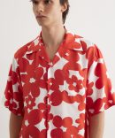 Silk Twill Printed Shirt