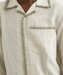 Solitude Long Sleeve Camp Collar Shirt