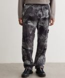 Dissolving Grid Camo Track Pants
