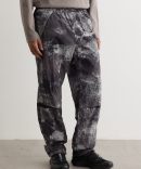 Dissolving Grid Camo Track Pants