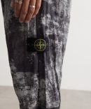 Dissolving Grid Camo Track Pants