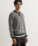 Collar Line Knit Polo