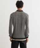 Collar Line Knit Polo