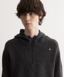 Stellina Wool Gauze Half Zip Knit