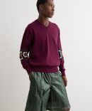 Crochet Knit Pullover