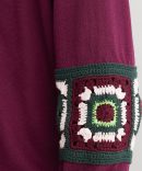 Crochet Knit Pullover
